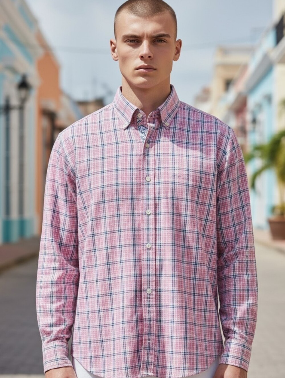 Tailorbyrd Men's Size Medium Button Up Dress Shirt Casual Wear